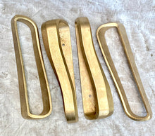 RAW cast bronze handles, left and right side.