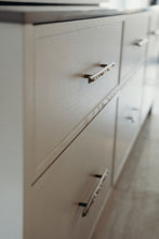NIKA series 12" cast bronze handle, various finishes.