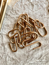 Cast bronze 'S' hook, two sizes.
