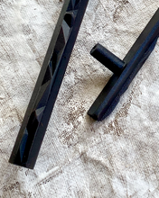 NIKA series 17" cast bronze handle, various finishes.