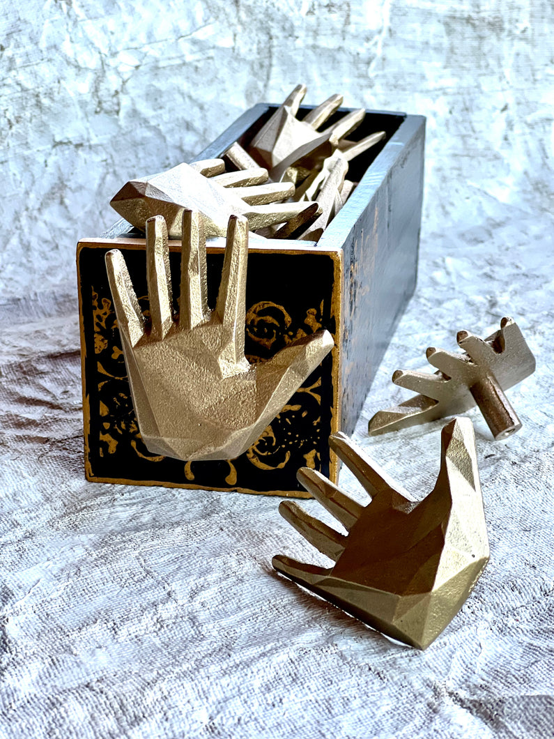 GEO series, hand knob.