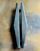 10" fragmented SKEW handle. Left and right hand sides.