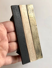 GEO series cast bronze handle 5", various finishes.