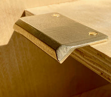 PYRA series, 3" edge pull, various finishes.