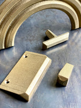 PYRA series, 3" edge pull, various finishes.