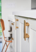 GEO series cast bronze handle 5", various finishes.