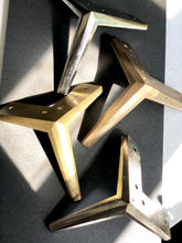 PYRA vanity/furniture legs in a variety of finishes. 