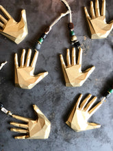 cast bronze decorative hand momento