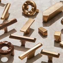 NIKA series cast bronze knob, various finishes.